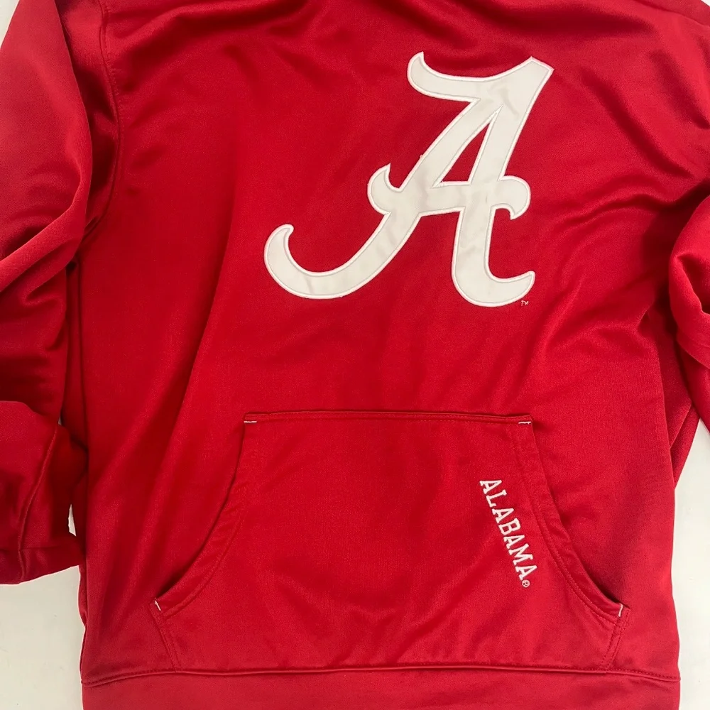 Alabama Crimson Tide‎ Mens Medium Hooded Sweatshirt Red Pockets Long Sleeve